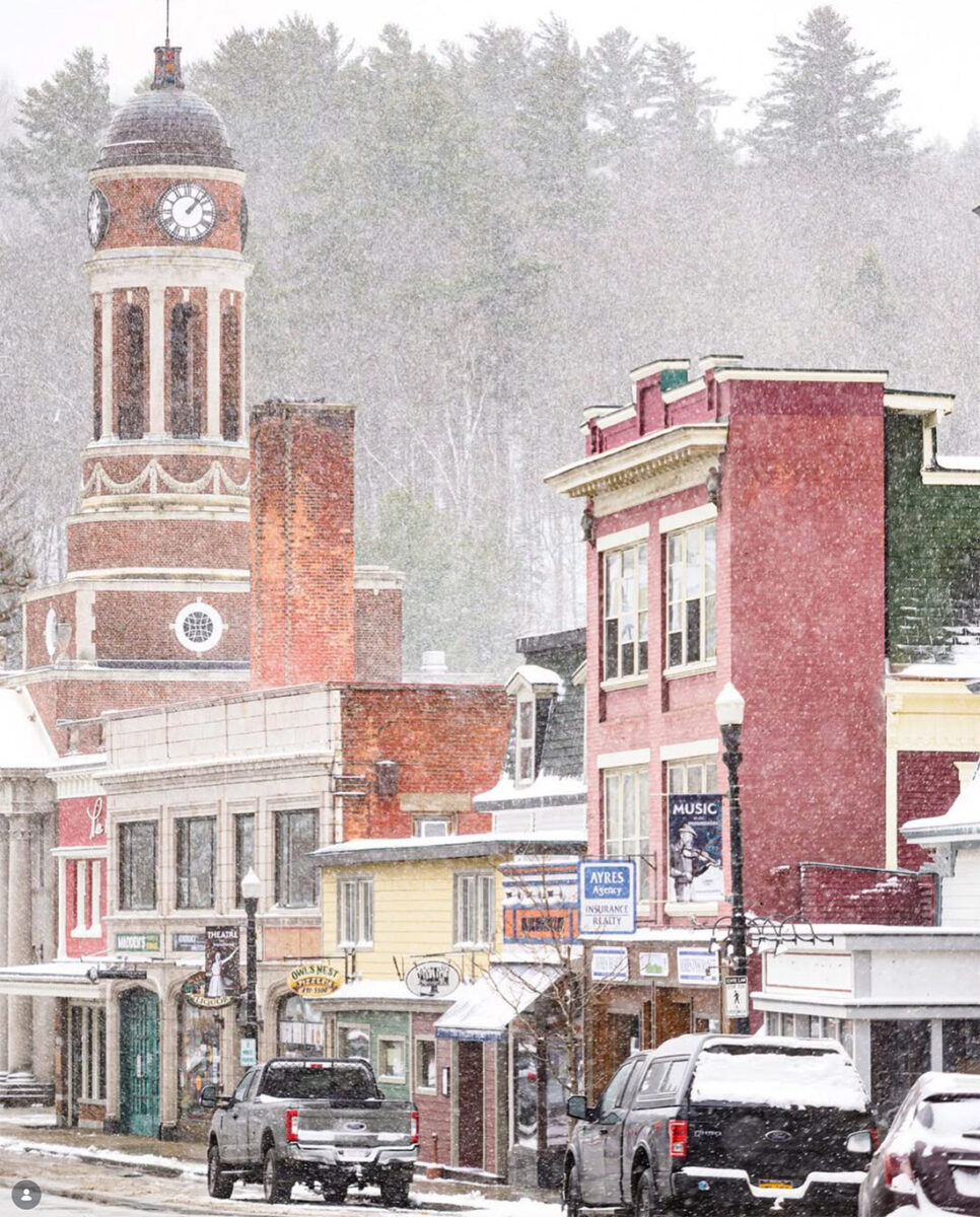 downtown saranac lake