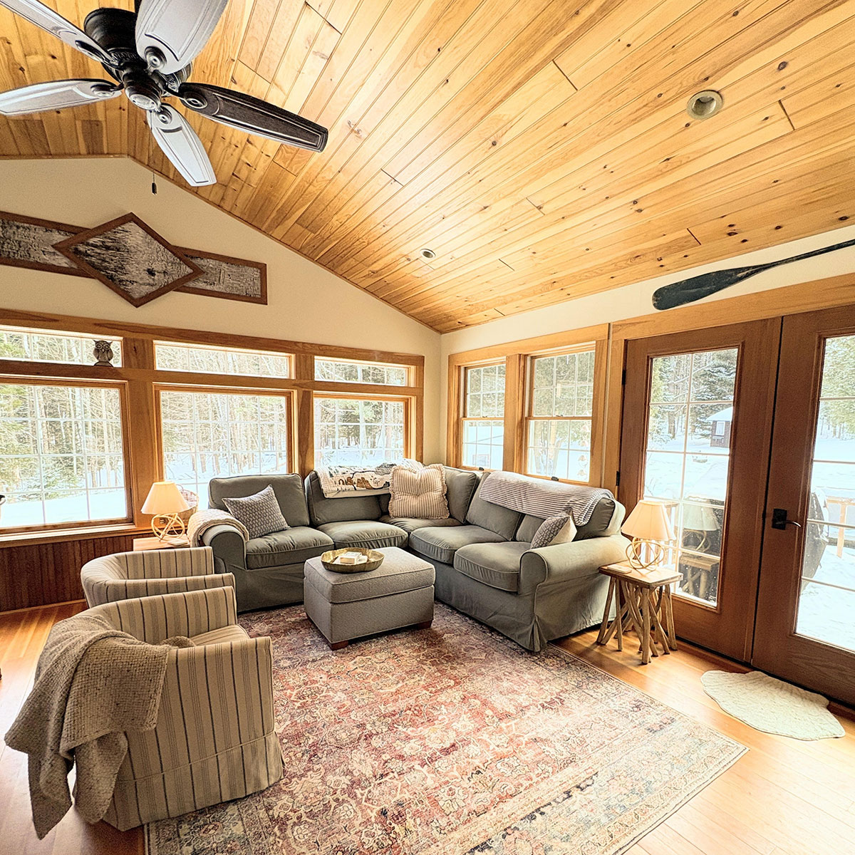 saranac house living room