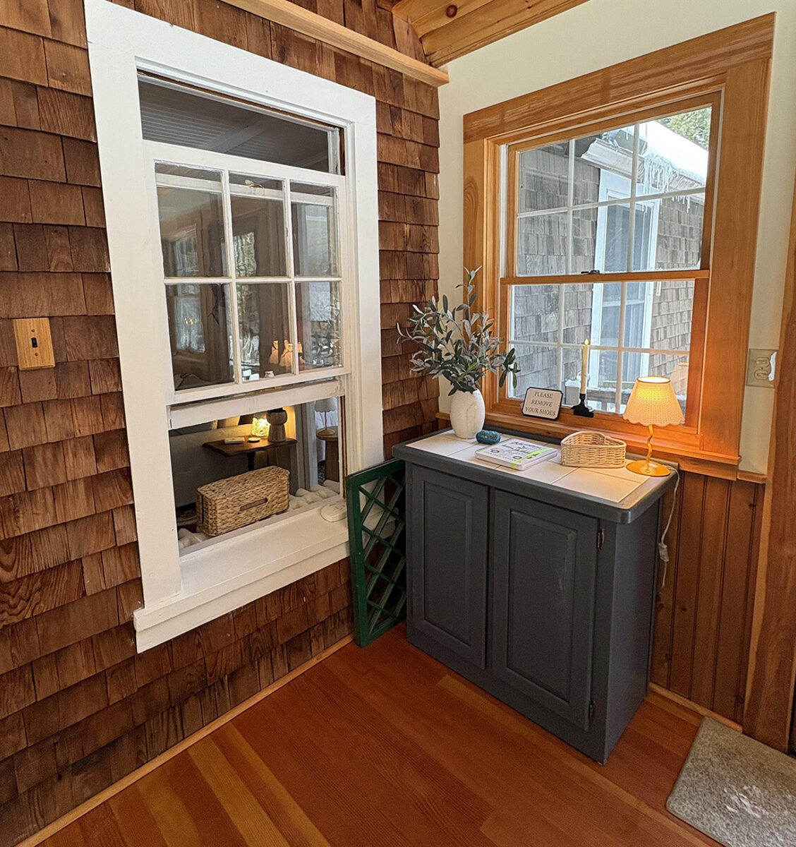 living room hutch