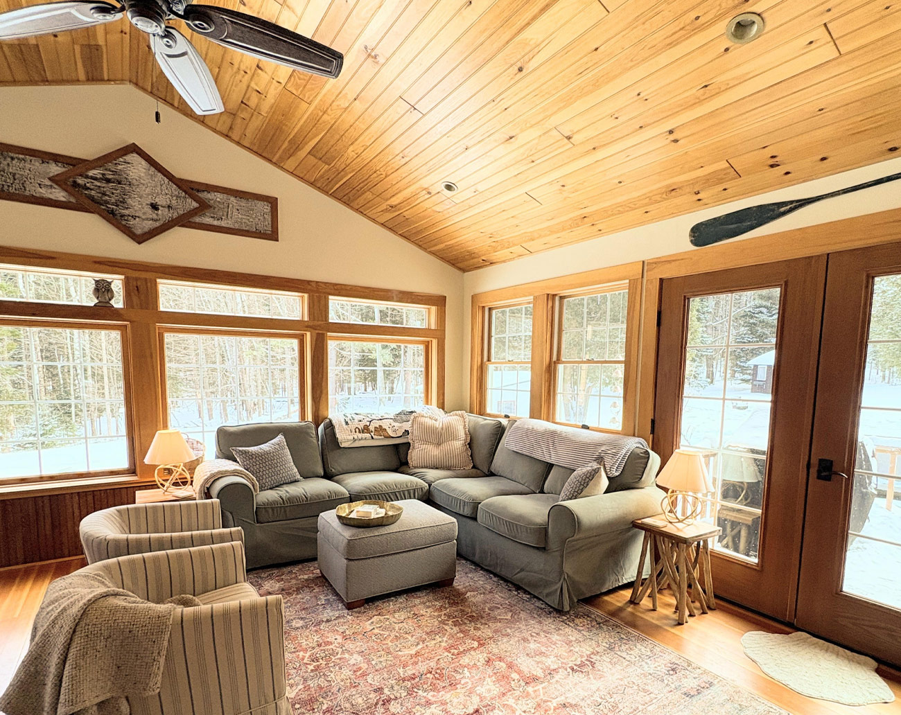 saranac lake house living room