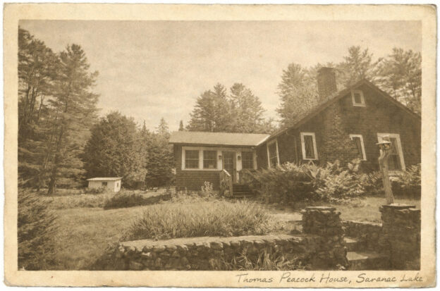 thomas peacock house saranac lake ny